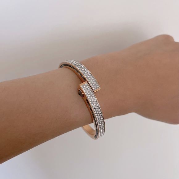 swarovski bracelet rose gold sale - Picture 2 of 7